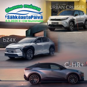 Lohjan Autokeskus on mukana Nummelan Sähköautopäiivillä 9.5