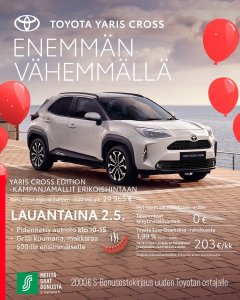 🌟 Hyvää Vappua kaikille toivottaa Lohjan Autokeskus, ja tervetuloa lauantaina autokaupoille klo 15 saakka!