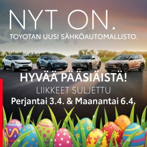 Lohjan Autokeskus toivottaa kaikille rentoa ja mukavaa pääsiäistä!