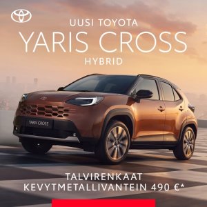 Uusi Yaris Cross on valmis kaikkiin seuraaviin siirtoihisi
